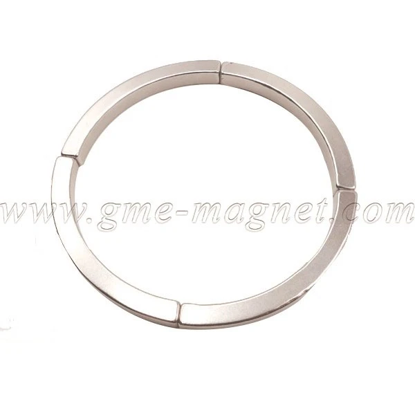 Generadur Gwynt Parhaol Uchel Modur Neodymium Segment Arc Magnetau