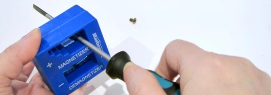 Magnetizing Screwdrivers Using Magnetizing Tools Magnetizing Screwdrivers Using Magnetizing Tools